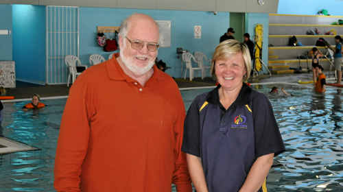 Warwick Disability Action Week group member Mick McEniery and WIRAC aquatic co-ordinator Karen Peters look forward to the fun day this Friday. Warwick Disability Action Week group member Mick McEniery and WIRAC aquatic co-ordinator Karen Peters look forward to the fun day this Friday.
